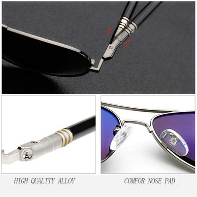 Classic Pilot Polarized Sunglasses For Men And  Women-Unique and Classy