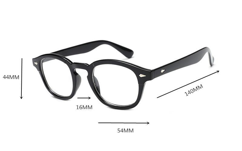 Johnny Depp Style Glasses Men Retro Vintage Prescription Glasses Women Optical Spectacle Frame - Unique and Classy