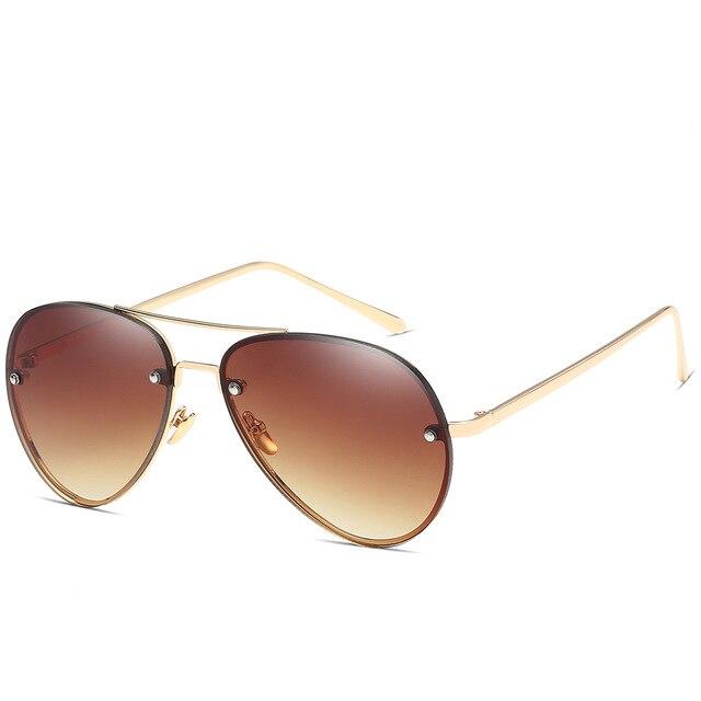 Stylish RimLess Aviator Sunglasses For Men And Women-Unique and Classy
