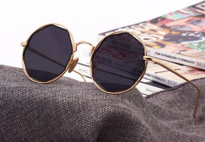 New Stylish Mirror Round Sunglasses For Women-Unique and Classy