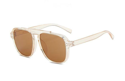 New Luxury Classic Round Square Metal Frame Designer Vintage Polarized Stylish Retro Fashion Sunglasses For Men And Women-Unique and Classy