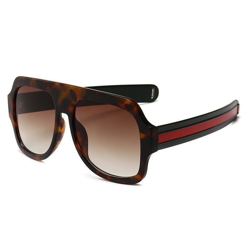 Designer Retro Oversized Brand Sunglasses For Unisex-Unique and Classy