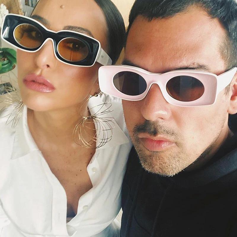 2019 New Trendy Luxury Brand Designer Fashion Square Sunglasses For Men And Women-Unique and Classy