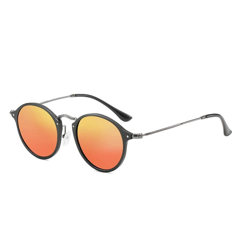 Aluminum Magnesium Vintage Polarized Round Sunglasses For Men And Women-Unique and Classy