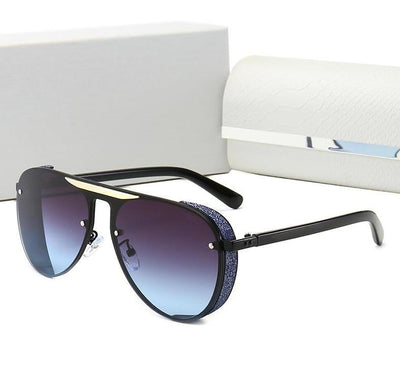 New Limited Edition Metal Vintage Fashion Style Frameless Sunglasses For Men And Women