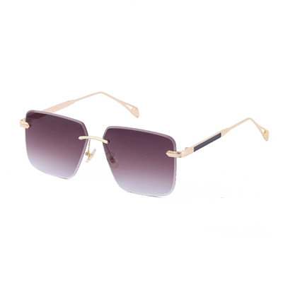 Designer Rimless Fashion Sunglasses For Unisex-Unique and Classy