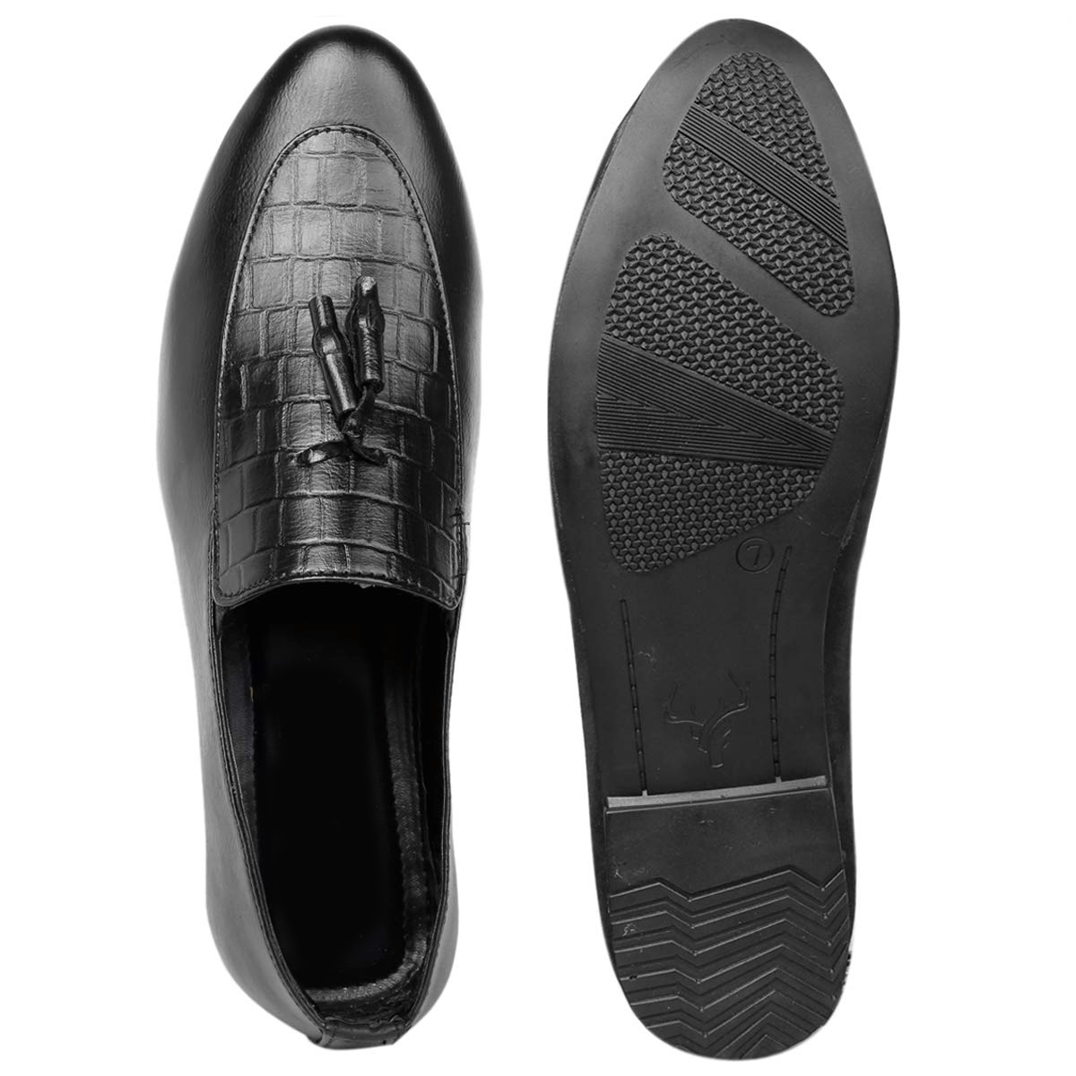 Basic Design Casual Pu Leather Tassel Loafer & Moccasins Shoes For Men's-Unique and Classy
