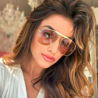 Daljit Singh Stylish Square Oversized Candy Sunglasses For Men And Women-Unique and Classy