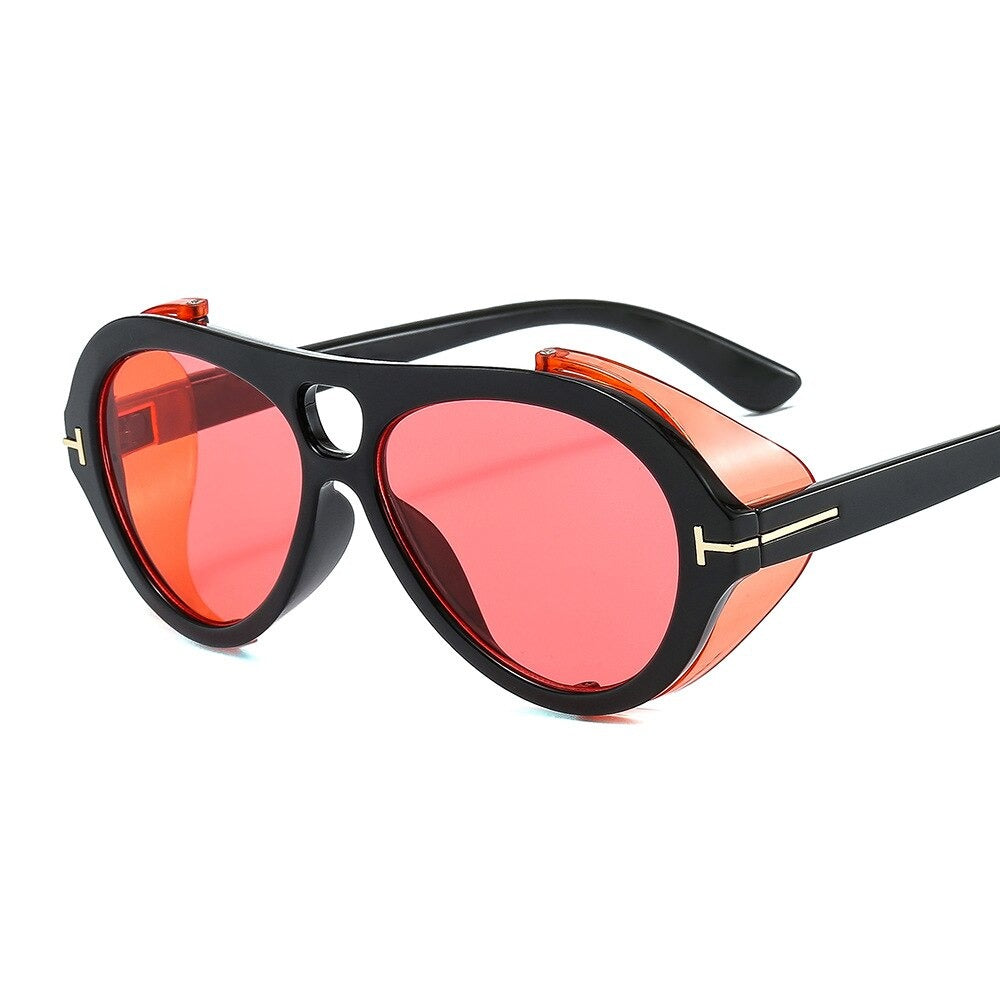 Unique Oval Oversized Sunglasses For Unisex-Unique and Classy