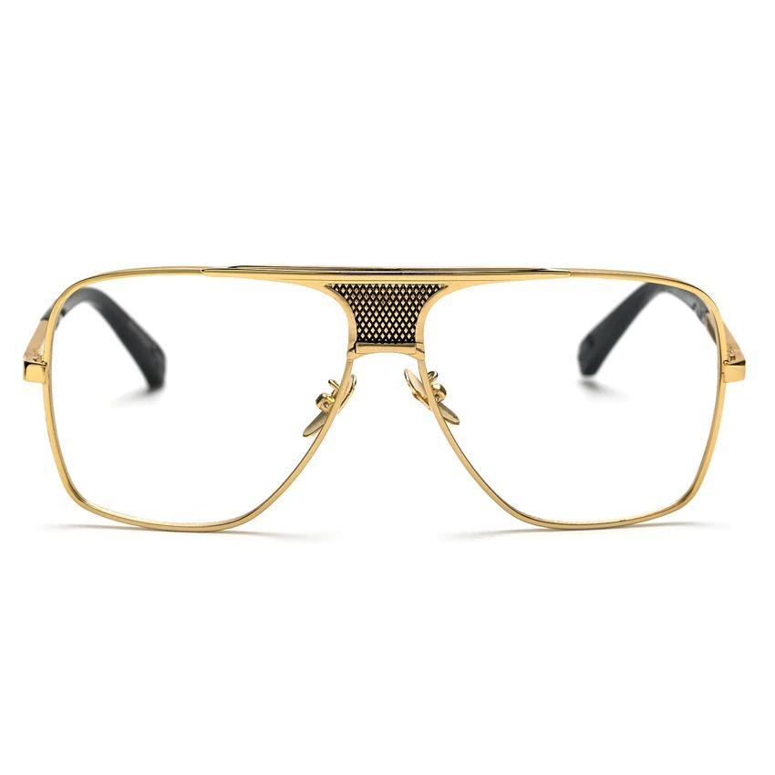 Buy Luxury Fashion Oversize Antiblue Square Eyeglasses For Men Women