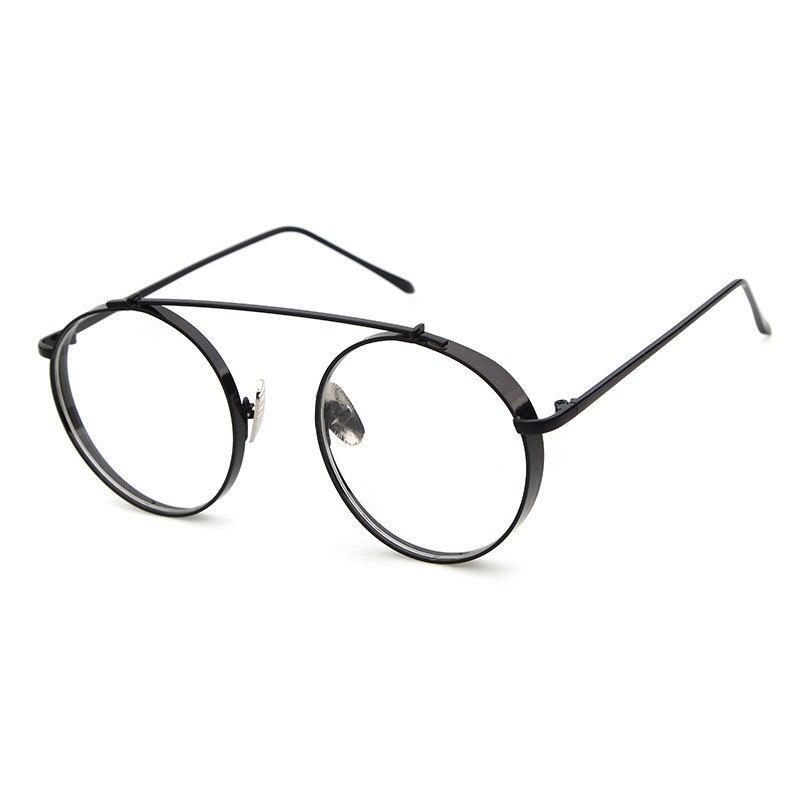 High Quality Round Glasses Frame Vintage Optical Eyeglasses Clear Lens Retro Classic Glasses Eyewear Men - Unique and Classy