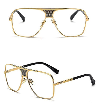 Buy Luxury Fashion Oversize Antiblue Square Eyeglasses For Men Women