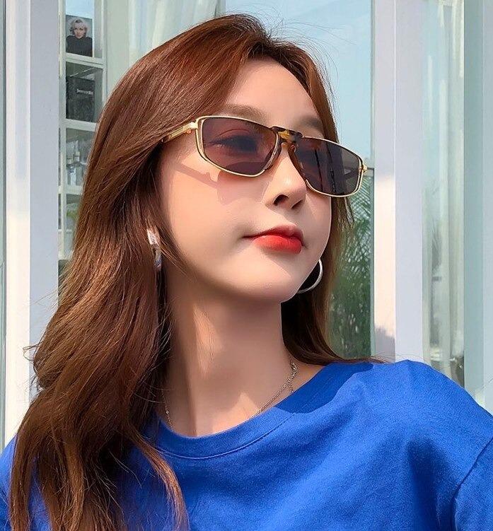 2020 Luxury Square Brand Designer Retro Alloy Frame Sunglasses For Men And Women-Unique and Classy