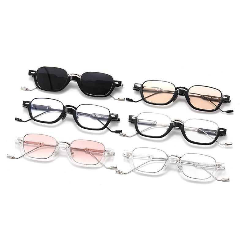 Semi-Metal Frame Classic Vintage Brand Designer Sunglasses For Unisex-Unique and Classy
