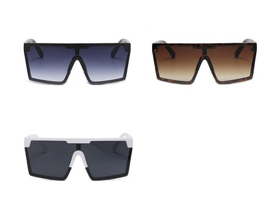 Oversized Design Square Big Frame  Sunglasses For Men And Woman-Unique and Classy