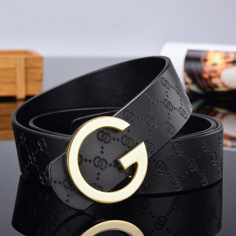 High Quality Luxury G-Shape Leather Belt For Men-Unique and Classy