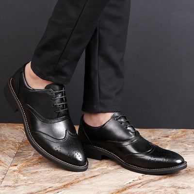 Stylish Oxford Brogues Formal Shoes For Men-UNIQUE AND CLASSY