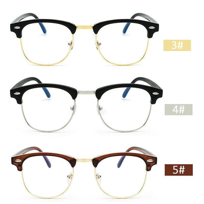 Stylish Square Club Master Eye Glasses For Men And Women-Unique and Classy