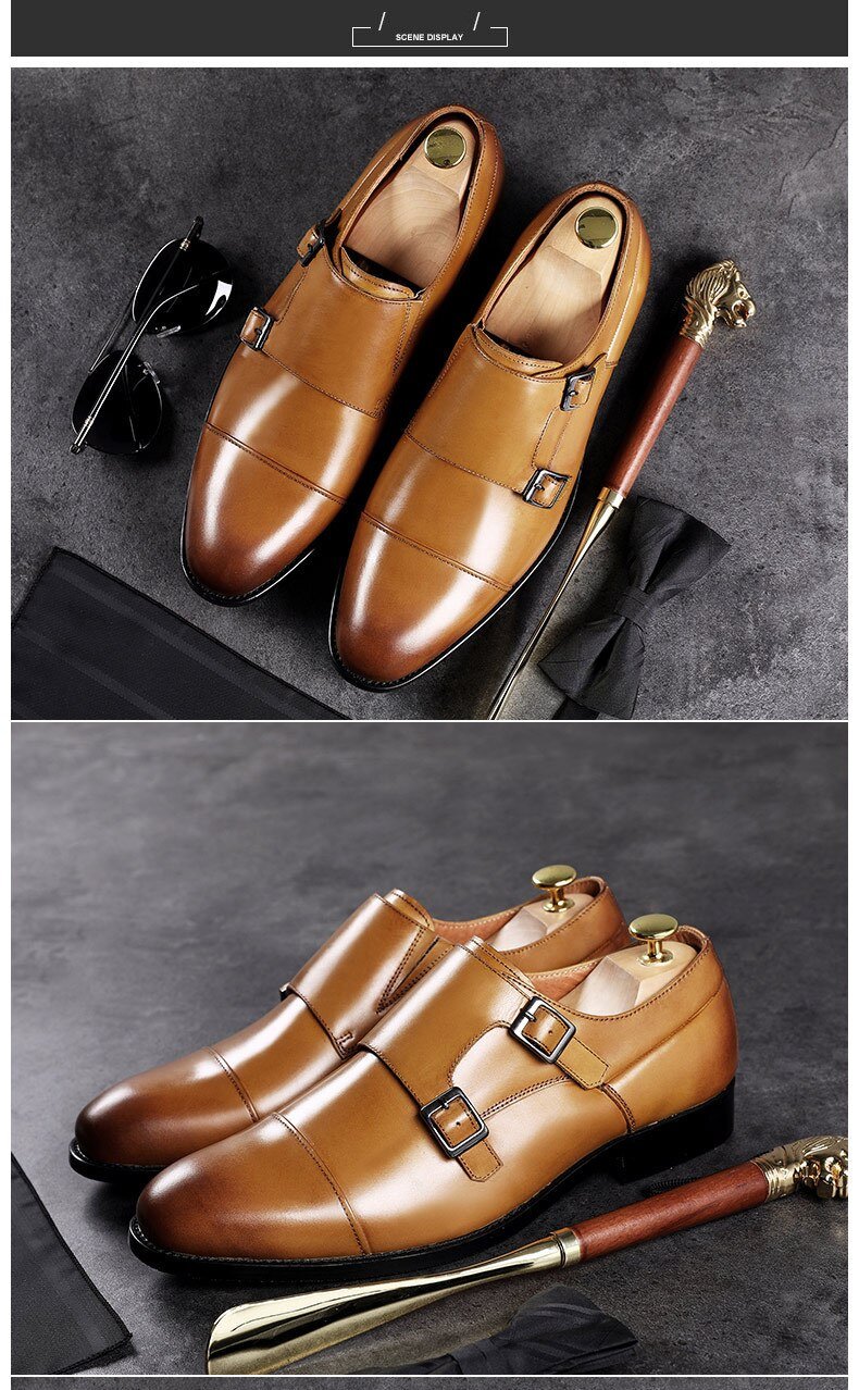 Stylish Monk Strap Slipons For Men-Unique and Classy