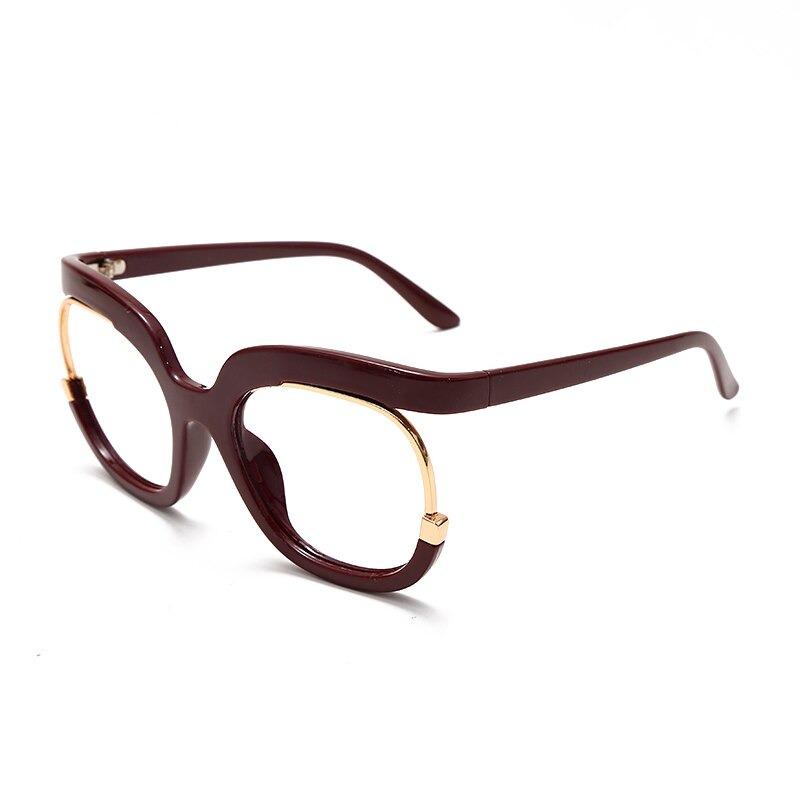 Classic Cool Retro Fashion Unique Square Designer Frame Clear Lens Stylish Brand Sunglasses For Men And Women-Unique and Classy