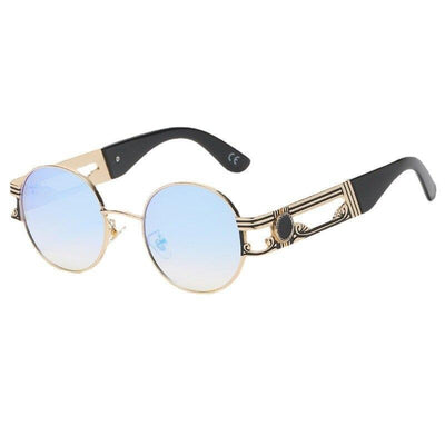 2021 Luxury Small Oval Designer Mirror Vintage Brand Sunglasses For Unisex-Unique and Classy