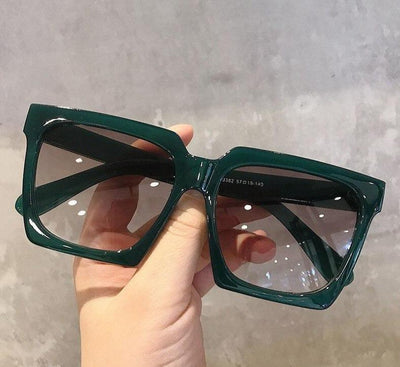 Trendy Retro Fashion Classic Vintage High Quality Oversized Square Brand Outdoor Driving Sunglasses For Men And Women-Unique and Classy