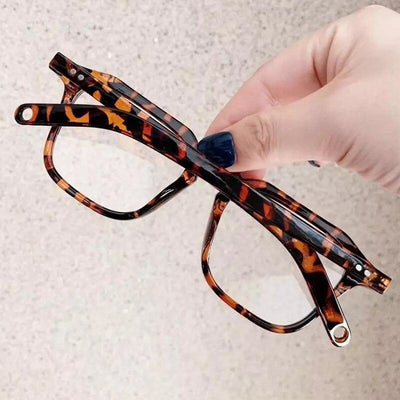 Buy Transparent Anti Blue Light Glasses Square Computer Eyeglasses Men And Women