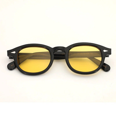 Johnny Depp Yellow Candy Sunglasses For Unisex-Unique and Classy