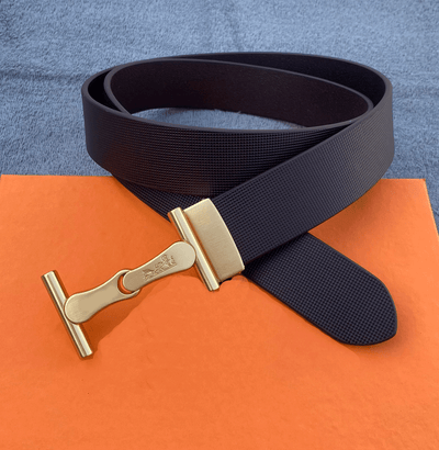 Trendy H Letter Leather Strap Belt For Men's-Unique and Classy