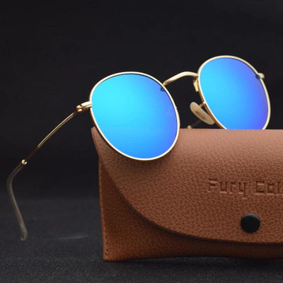 Small Round Metal Frame Retro Sunglasses For Men And Women-Unique and Classy