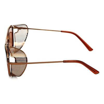 Square Brown And Brown Sunglasses For Men And Women-Unique and Classy