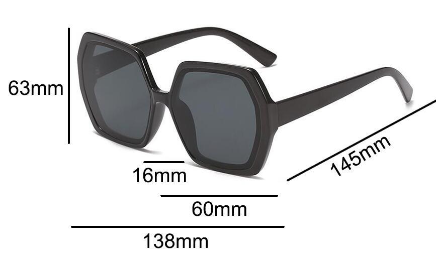 2020 Retro Brand Oversized Polygon Sunglasses For Men And Women-Unique and Classy