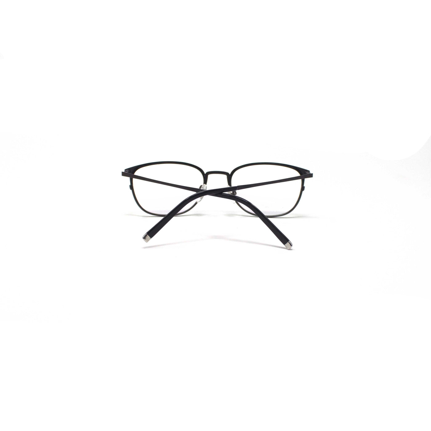 Oval Round Design Black Eyewear