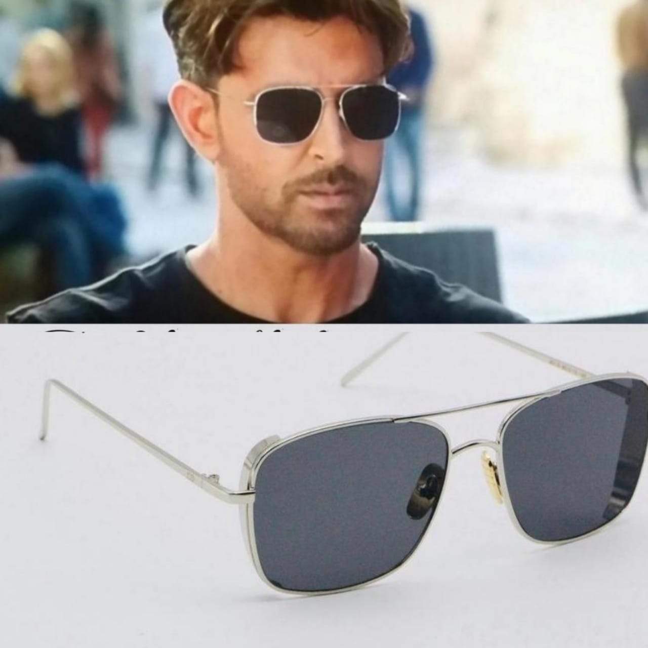 Chris Hemsworth Extraction Movie Square Sunglasses For Men-Unique and Classy