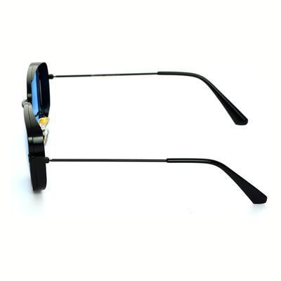 KB Silver And Black Premium Edition Sunglasses For Men And Women-Unique and Classy