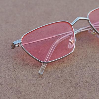 Andreas Pink Edition Trapezoid Sunglasses For Men And Women-Unique and Classy
