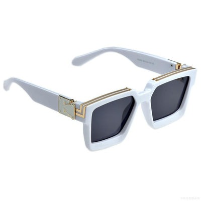 Badshah Oversized White Sunglasses For Men And Women-Unique and Classy Store