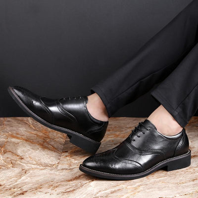 Stylish Oxford Brogues Formal Shoes For Men-UNIQUE AND CLASSY