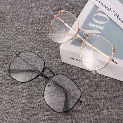 New Hexagon Eyeglasses Frame Reading Glasses Eyewear Men and Women - Unique and Classy