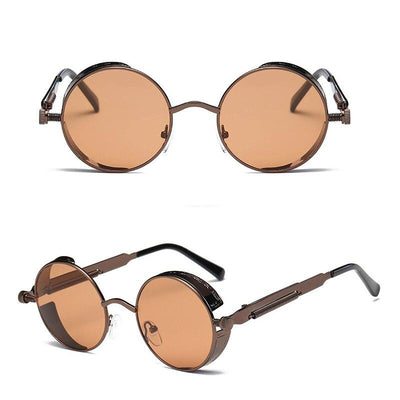 New Stylish Round Metal Frame Sunglasses For Men And Women -Unique and Classy