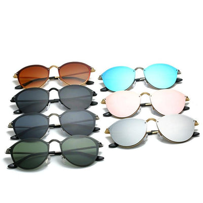 Celebrity Round Vintage Sunglasses For Men And Women-Unique and Classy