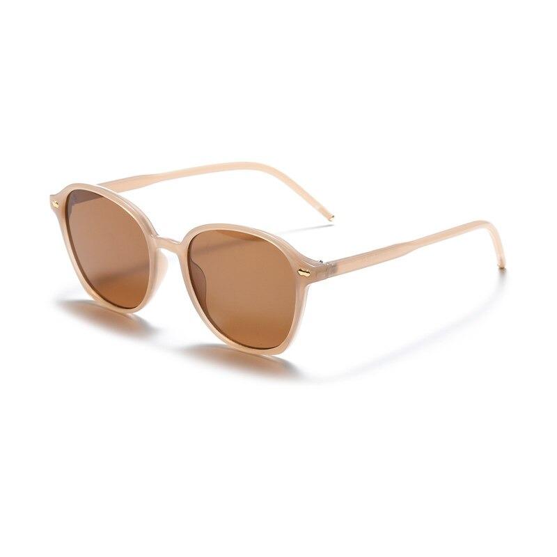 Vintage Polarized Style Rivet Classic Round Frame Retro Cool Fashion Brand Designer Sunglasses For Men And Women-Unique and Classy