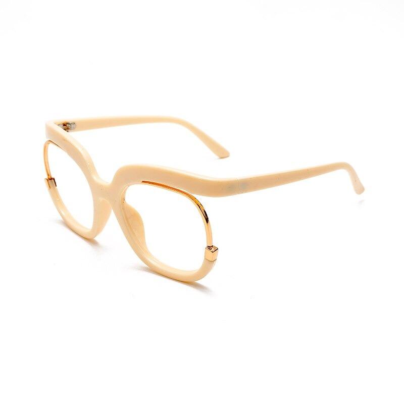 Classic Cool Retro Fashion Unique Square Designer Frame Clear Lens Stylish Brand Sunglasses For Men And Women-Unique and Classy