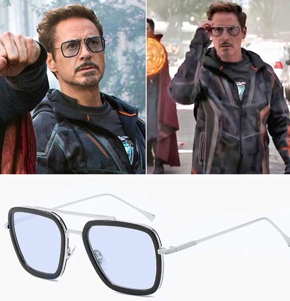 Tony Stark Blue Candy Sunglasses For Men And Women-Unique and Classy