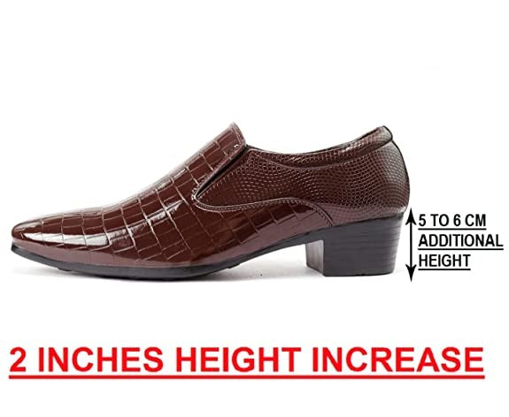 Synthetic Material Casual,Loafer and Moccasin Height Increasing Shoes-Unique and Classy