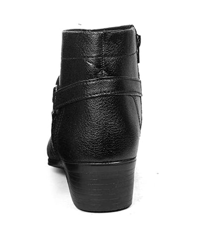 Height Increasing  Synthetic Material Strap Boot For Men's-Unique and Classy