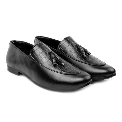 Basic Design Casual Pu Leather Tassel Loafer & Moccasins Shoes For Men's-Unique and Classy
