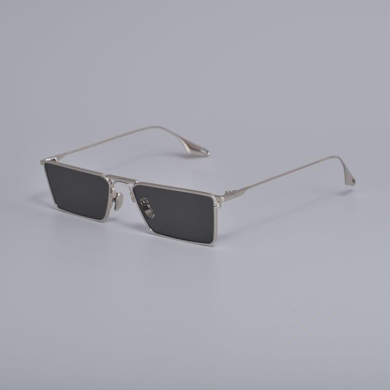 2021 Trendy Cateye Small Rectangle Alloy Designer Frame Vintage Style Cool Retro Fashion Classic Brand Sunglasses For Men And Women-Unique and Classy