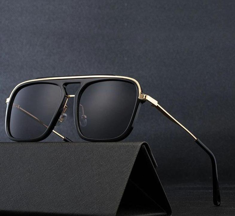 Luxury Brand Vintage Retro Square Sunglasses For Unisex-Unique and Classy