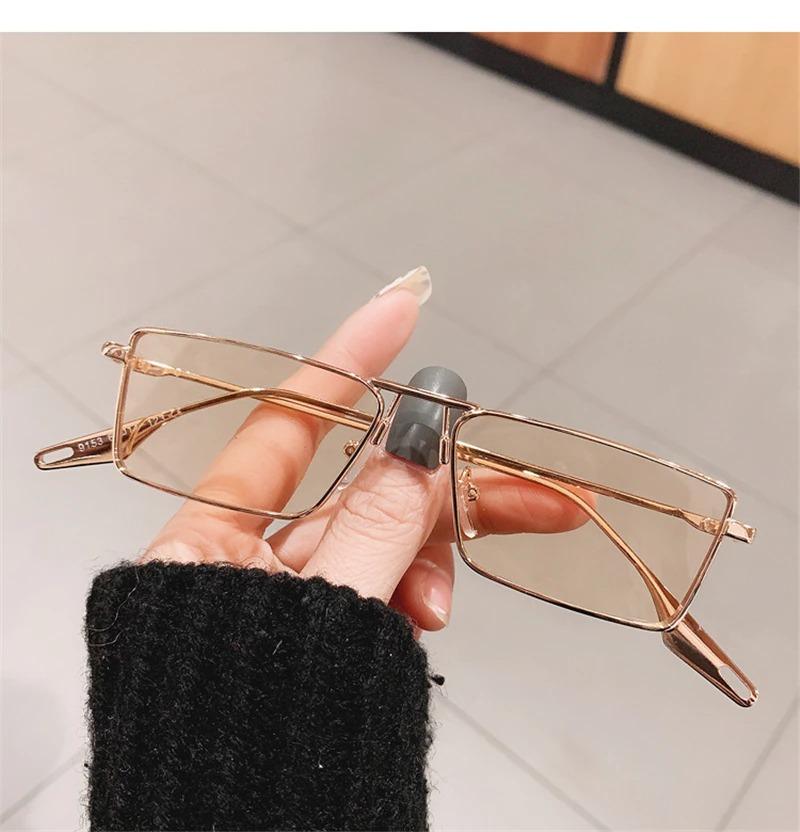 MS 2021 New Brand Designer Metal Square Candy Sunglasses For Men And Women-Unique and Classy